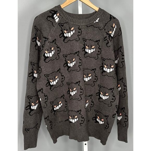 Pokémon Gengar Unisex Knit Sweater Medium - Picture 3 of 9